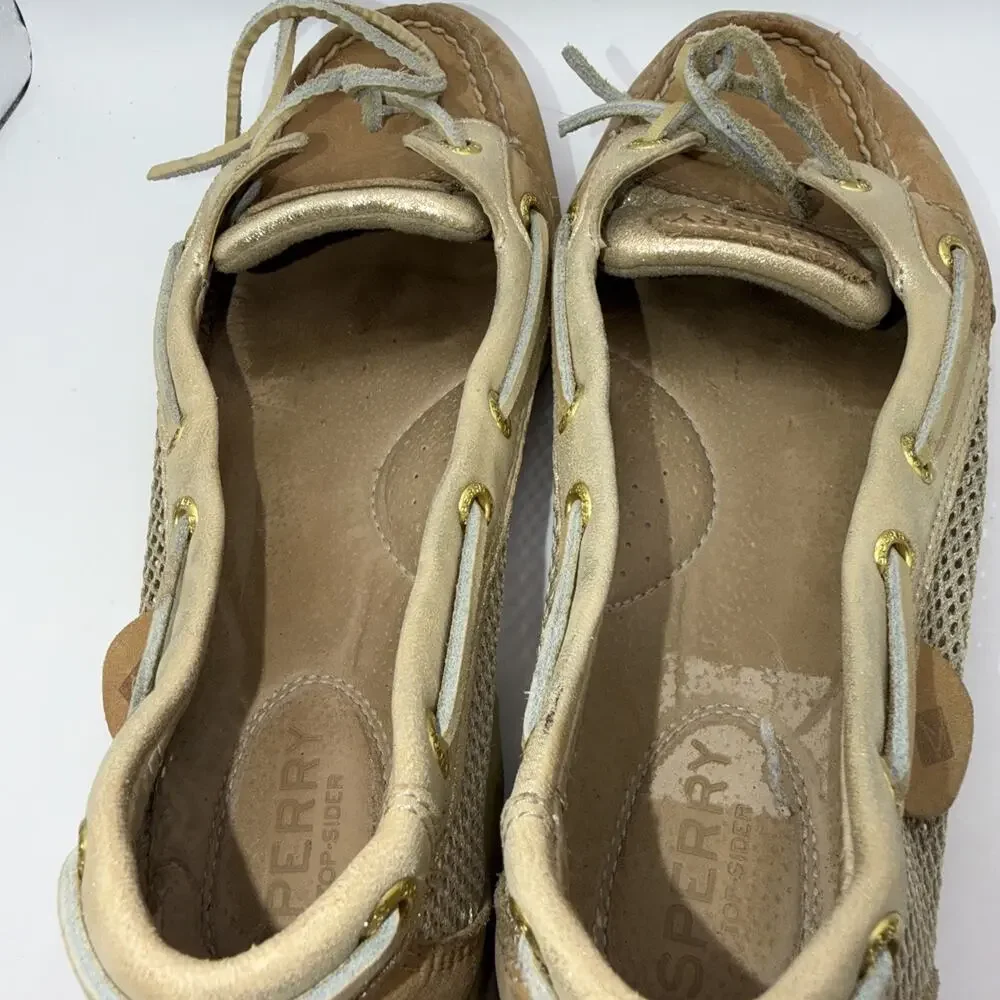 Size 9 - Women’s Sperry Boat Shoes - Beige STS95999